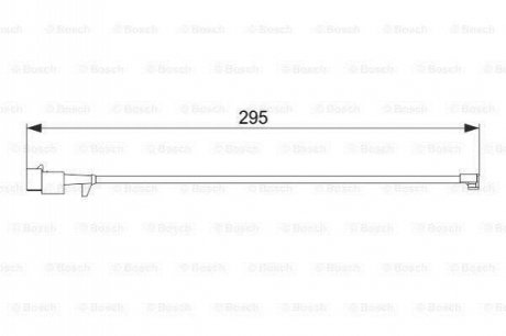Сигнализатор износ тормозных колодок BOSCH 1987474575
