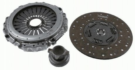 СЦЕПЛЕНИЕ В КОМПЛЕКТЕ SACHS 3400700344