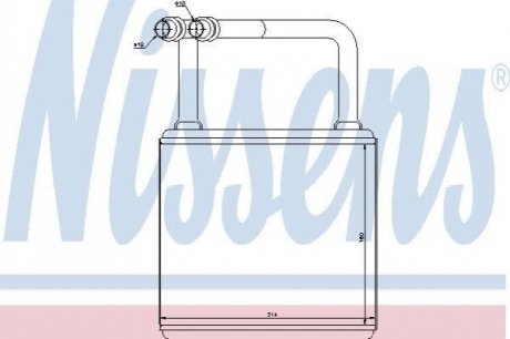 Теплообменник NISSENS 72029