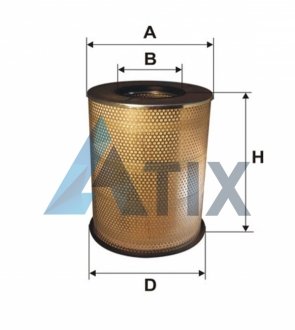 Фільтр повітряний WIX FILTERS 93151E