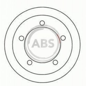 Тормозной барабан A.B.S. 2405-S (фото 1)