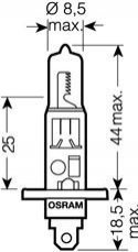 Автомобільна лампа OSRAM 4050300504544