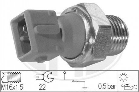 Датчик давления масла ERA 330023 (фото 1)