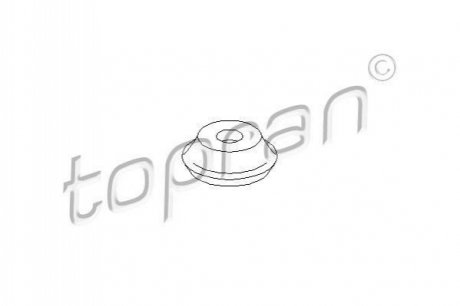 Опорное кольцо, опора стойки амортизатора TOPRAN / HANS PRIES 107658