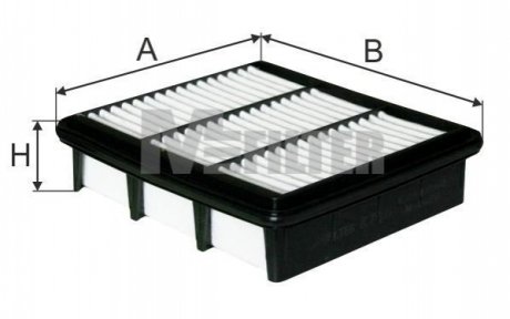 Фильтр воздушный 186/197/49.5 M-FILTER K7000