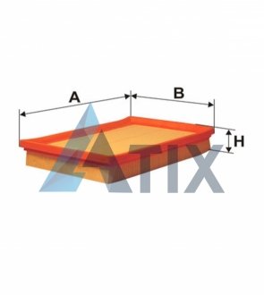 Фильтр воздушный WIX FILTERS WA6650 (фото 1)