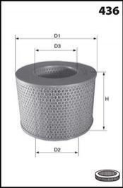 Воздушный фильтр MECAFILTER EL3729