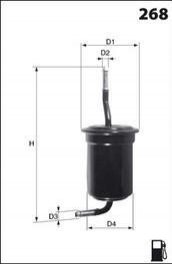 Топливный фильтр MECAFILTER ELE6018