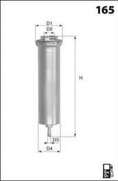 Топливный фильтр MECAFILTER ELG5301