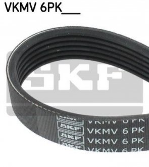 Поликлиновой ремінь SKF VKMV 6PK1437 (фото 1)