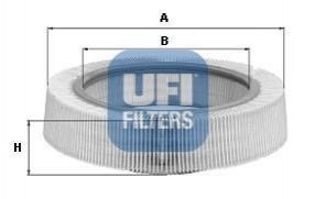 ФИЛЬТР ВОЗДУХА UFI 30.969.00