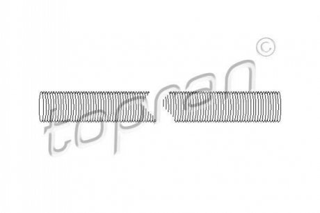 Трубка соединительная TOPRAN / HANS PRIES 100317