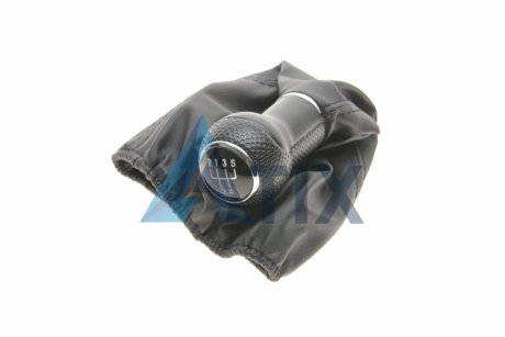 Ручка КПП с пыльником черный 5 ступ VW Bora (98-05),Golf (07-14)/Seat Leon (99-06) DPA 77110004302