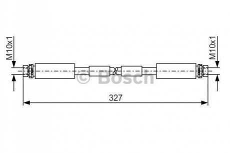 Гальмівний шланг BOSCH 1987476856