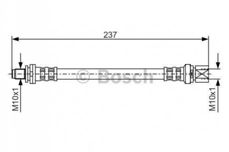 Гальмівний шланг BOSCH 1987476564