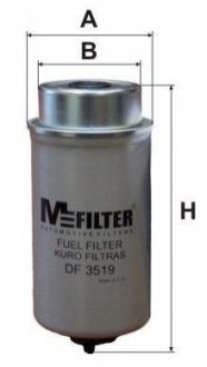 Топливный фильтр M-FILTER DF3519