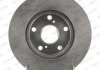 Диск тормозной TOYOTA AURIS (Японская сборка) 1.4/1.6 07- передние вент. FERODO DDF1789 (фото 1)