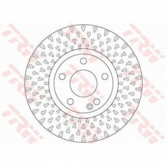 Диск гальмівний TRW DF6501 (фото 1)