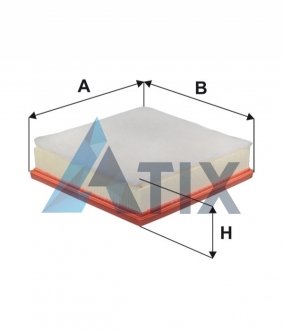 Фільтр повітря WIX FILTERS WA9891