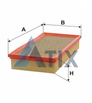 Фіпьтр повітря WIX FILTERS WA9616