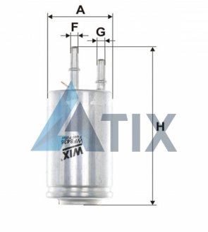 ФІЛЬТР ПАЛИВА WIX FILTERS WF8436