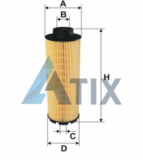 Фильтр топлива 51.12503.0042 MAN TGA WIX FILTERS 95036E