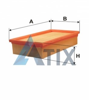 Фільтр повітря WIX FILTERS WA6582