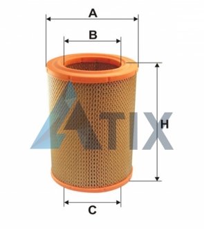 Ивеко Воздушный фильтр на ALFAROMEO,IVECO WIX FILTERS WA6443