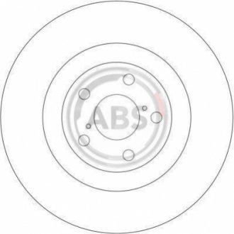 Гальмівний диск A.B.S. 17020