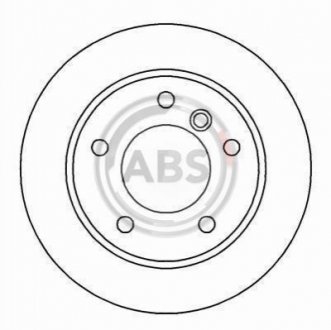 Гальмівний диск A.B.S. 16339