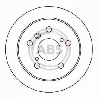 Тормозной диск A.B.S. 16229