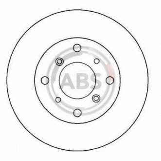 Гальмівний диск пер. Accord/Accord/Prelude 96-02 A.B.S. 16171