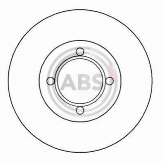 Тормозной диск A.B.S. 15750 (фото 1)