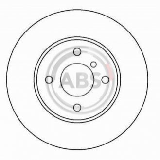 Тормозной диск A.B.S. 15766