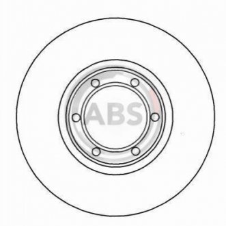 Гальмівний диск A.B.S. 15106