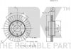 Тормозной диск NK 205008 (фото 3)