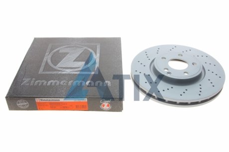 Тормозной диск ZIMMERMANN 400.3676.20 (фото 1)