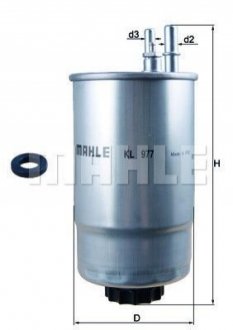 Фильтр MAHLE / KNECHT KL977