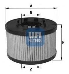 Фильтр UFI 25.043.00