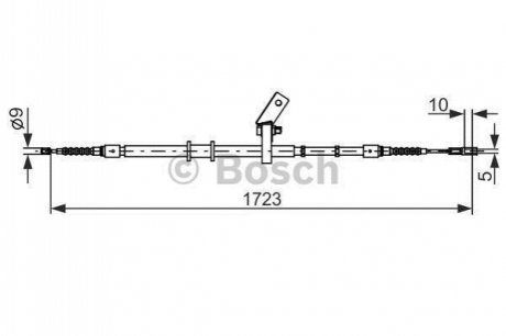 Трос BOSCH 1987482268 (фото 1)