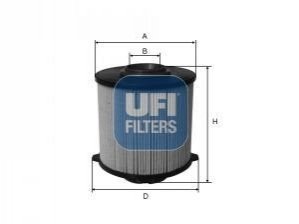 Фильтр UFI 26.058.00 (фото 1)