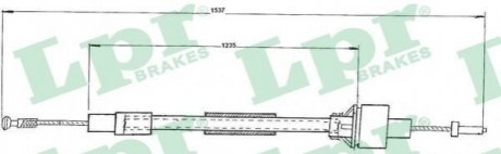 Трос зчеплення LPR C0093C