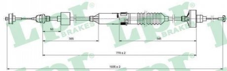 Трос LPR C0260C