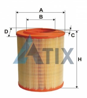 Фільтр повітря WIX FILTERS WA9566