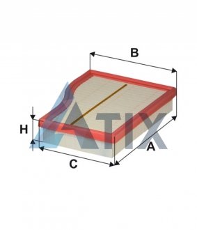 Фільтр повітря WIX FILTERS WA9874 (фото 1)