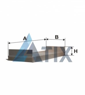 Фильтр воздушный WIX FILTERS 93227E