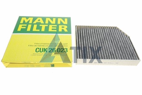 Фільтр салону -FILTER CUK 26 023 MANN CUK26023 (фото 1)