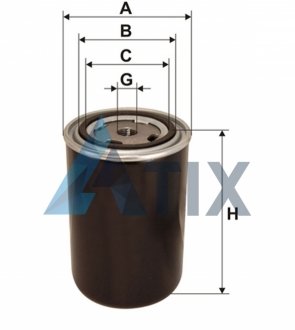 Фильтр топливный DAF, IVECO 247139/247138/ WIX FILTERS 95034E