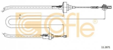 Трос COFLE 11.2871