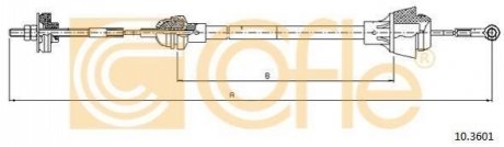 Трос COFLE 10.3601